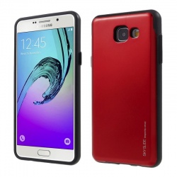 Samsung Galaxy A5(2016) Sky Slide Bumper Case Red